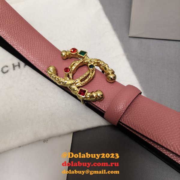 7 Star Fake CC Double C Belt Width 2.5cm 1101