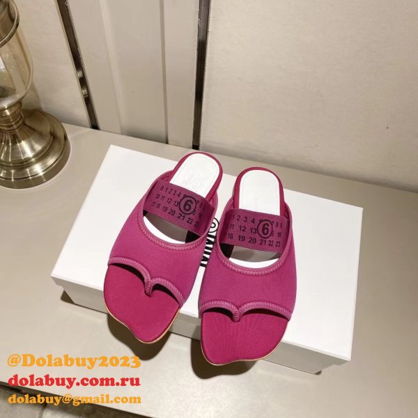 Best Maison Margiela Knockoff MM6 Flip Flops Shoes