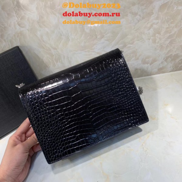 Saint Laurent AAA+ High Quality bags Shoulder 377057 Black/Red Bags