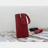 Discount Celine Sangle Seau Bucket Bag Red Calfskin High Quality bag