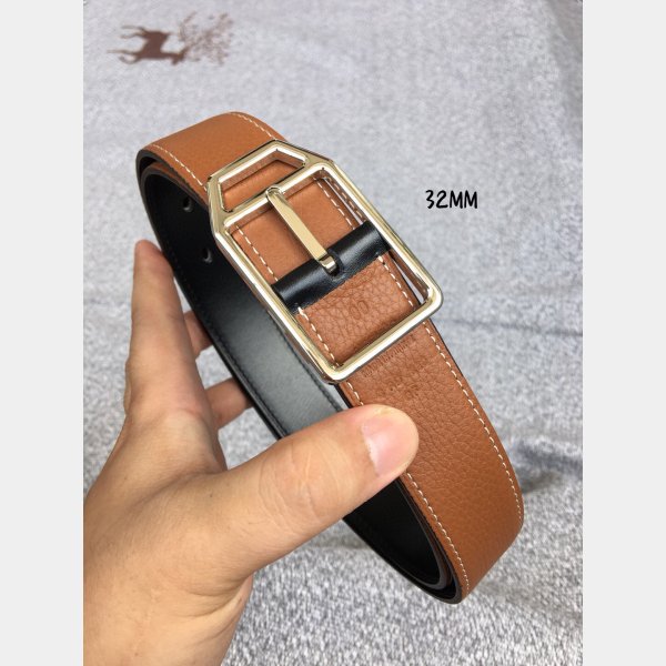 Designer Top Quality LHermes 32mm Belts Online Sale