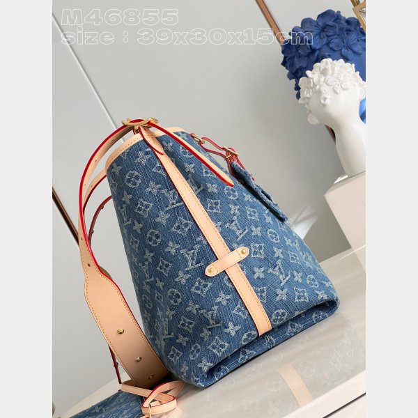 CarryAll UK Monogram Denim M46855 Wholesale Louis Vuitton Replica Bag