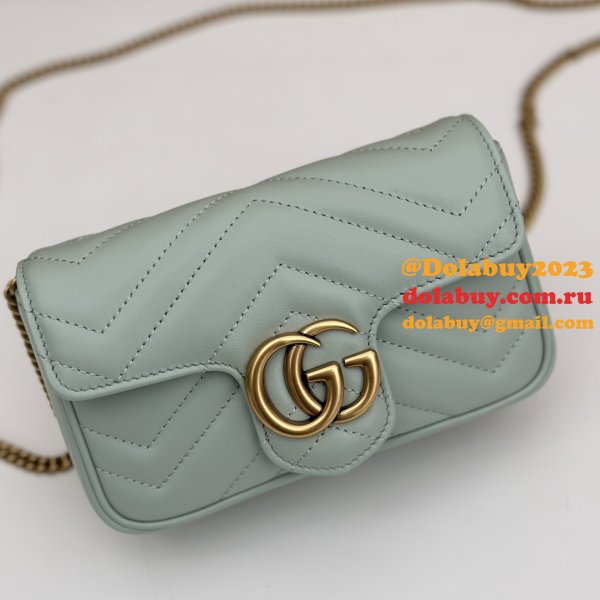 Faux Gucci Matelassé Shoulder GG Marmont Wholesale Top Bag