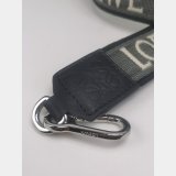 Luxury Loewe Anagram double-sided embroidered shoulder strap