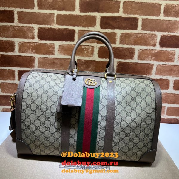 Gucci Our Copy Ophidia 681295 GG Supreme Duffle Tote Bag