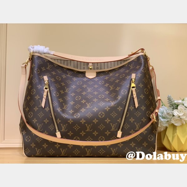 Delightful Louis Vuitton Perfect Monogram Coated Canvas Hobo M40354 Bag