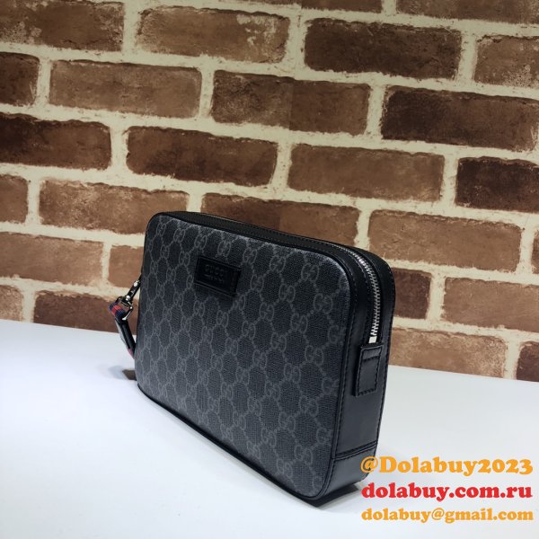 Designer GG Black Mens Top Quality 495562 Gucci Wholesale Bag