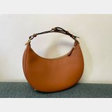 UK Fendi Fendigraphy leather shoulder hobo bag