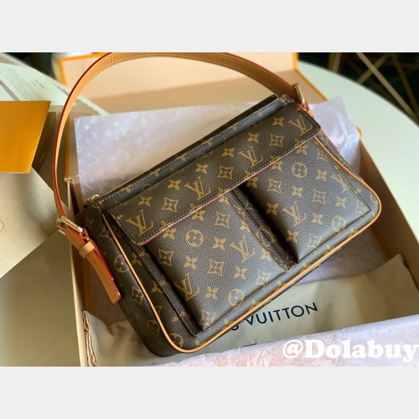 Louis Vuitton M51160 Top Quality Monogram Portable Serviette Shoulder