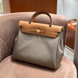 Designer Hermes Herbag Cabine Zip 31CM Pig-Nose Online  Bags