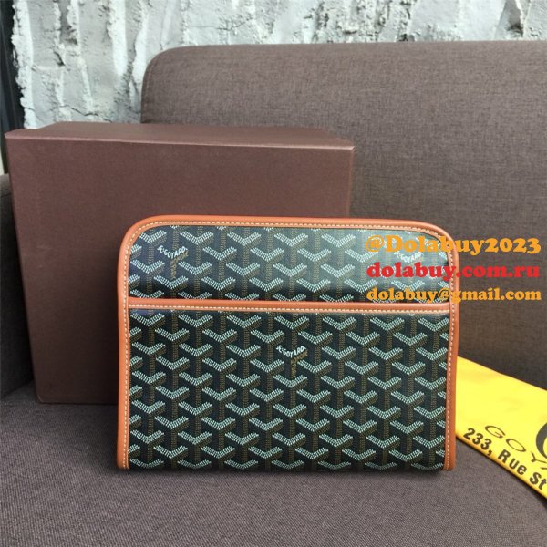 Copy Goyard Multi-Color Cosmetic toiletry bag