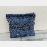 Wholesale CHANEL 22 denim bag AS3260