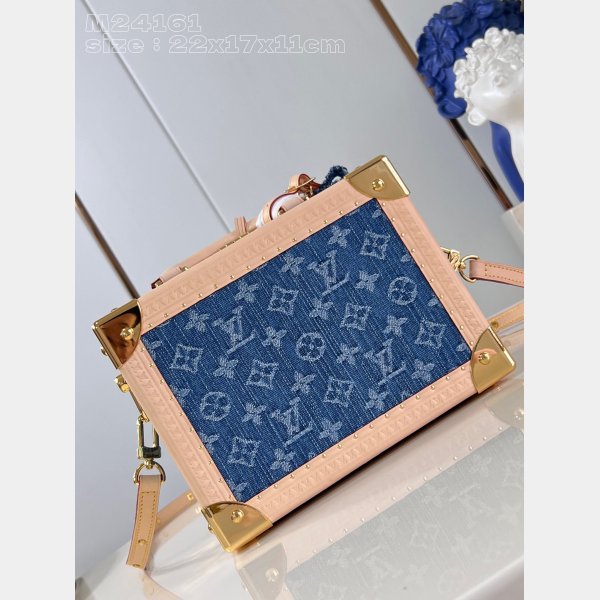 Petite Valise Denim Bleu M24161 Copy Louis Vuitton Luxury Bag