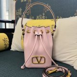 Perfect AAA+ VALENTINO GARAVANI V MINI BASKET HANDBAG