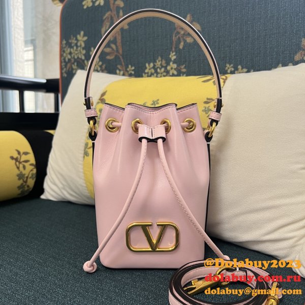 Perfect AAA+ VALENTINO GARAVANI V MINI BASKET HANDBAG