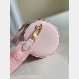 Louis Vuitton Papillon BB Monogram Empreinte Leather M45707 Rose Best