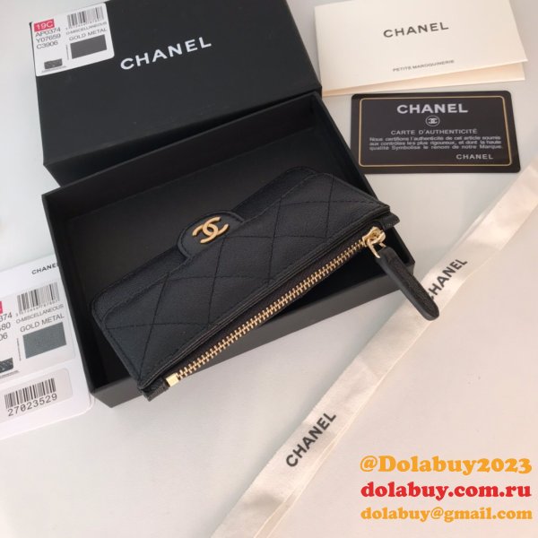 Fake CC Wallets and cardholders Designer AP0374 Black