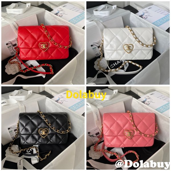 Perfect 1:1 Top Quality Flap Lambskin Perfect AS3986 Bag