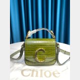 Designer Chloé AAA+ 6030 C Bag In Embossed Croco Effect