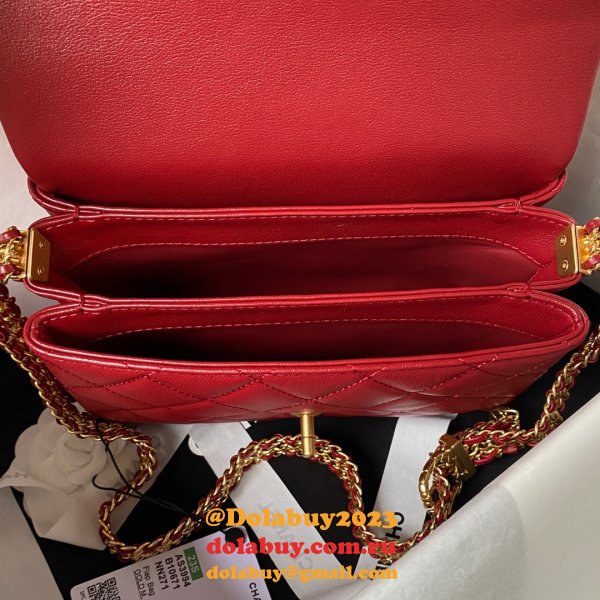 1:1 Mirror Flap Fashion Chain Best AS3994 Copy Quality Bag