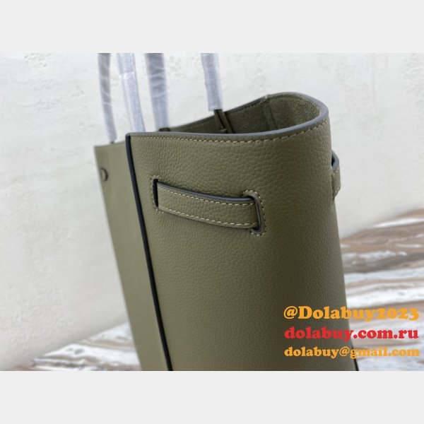 Wholesale Cheap Wholesale Celine Army Green Cabas Bags Online