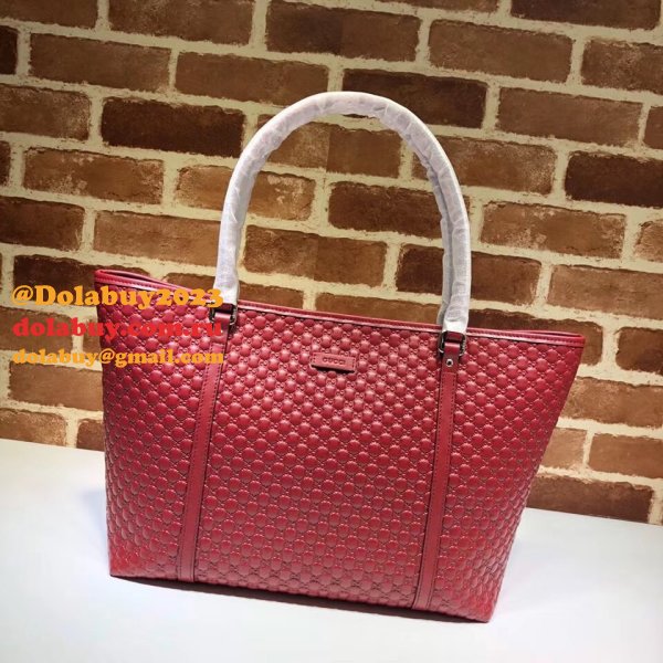 Bests Gucci 449647 Luxury Leather Micro GG Guccissima