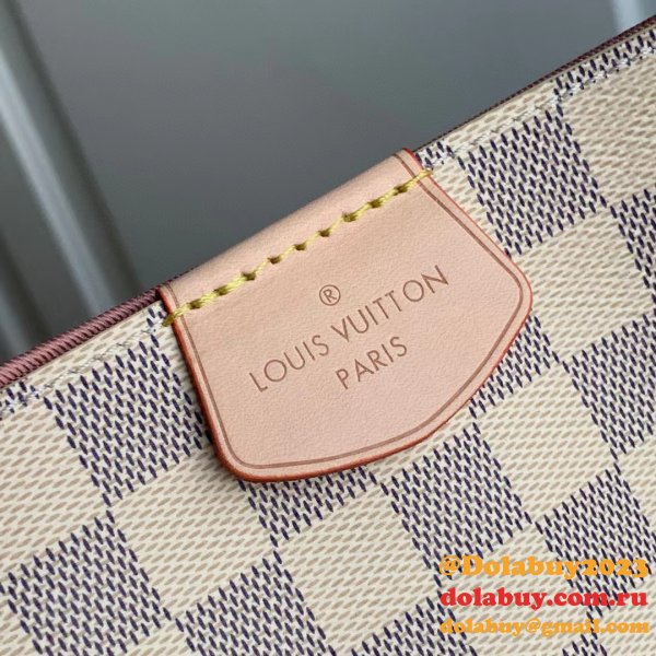 Louis Vuitton Luxury Graceful PM N42249 Damier Azur 1:1 Mirrors