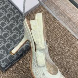 Designer dior Macrame J'ADIOR PUMP SANDALS