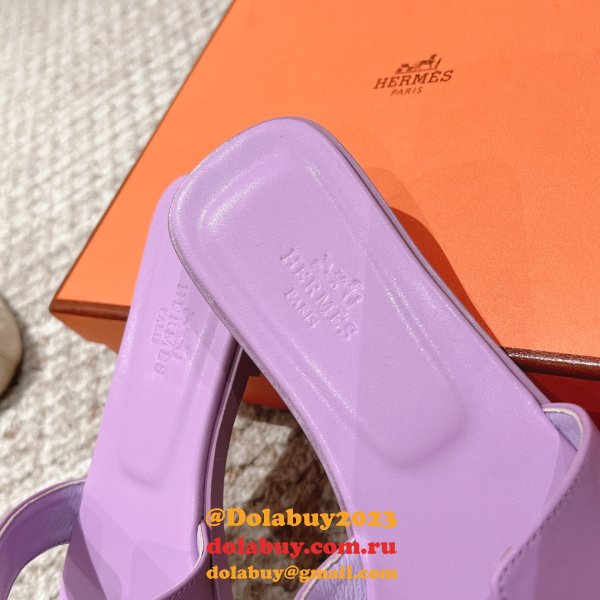 Luxury hermes Oran sandal 2024