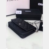 High Quality CC woc chain bag AP0250 MAGNETIC BUCKLE caviar 19CM AAA+