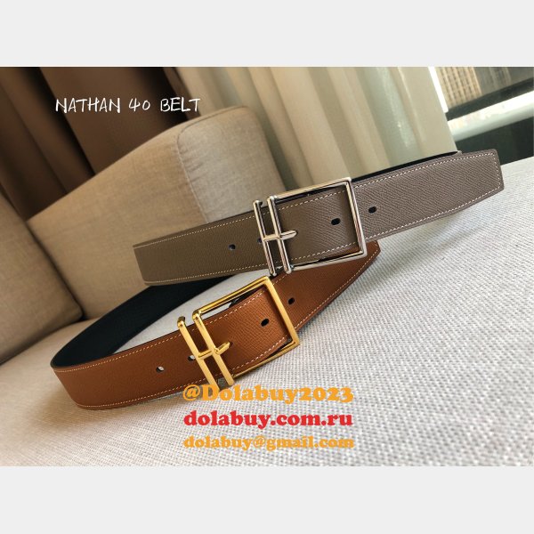 AAA AAA+ Hermes Belts Nathan 40mm Shop