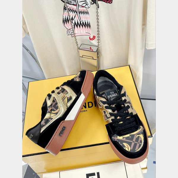 Hottest UK Fendi X Versace match TUP F Logo Shoes