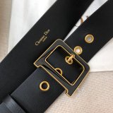 Christian Dior Perfect Belts 3.5CM & 5.0CM Black Shop Online Now