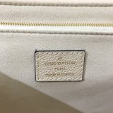 High Quality Louis Vuitton Monogram Empreinte Leather Vavin PM M43931 White Bag Wholesale