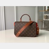 Luxury Louis Vuitton M44548 Vaugirard Monogram Coquelicot Red Bag