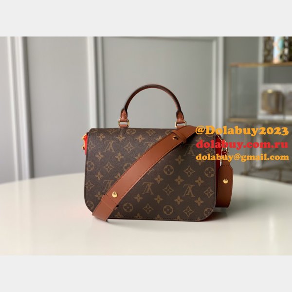 Luxury Louis Vuitton M44548 Vaugirard Monogram Coquelicot Red Bag