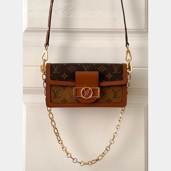 Best Knockoff LOUIS VUITTON M46757 DAUPHINE BAG East West