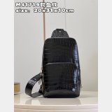 M41719 Louis Vuitton Avenue Sling Duplicate Bag Damier Graphite Canvas