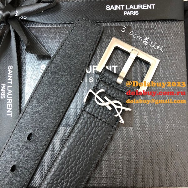 Top Quality UK Inspired SAINT LAURENT 1:1 MirrorS BELT