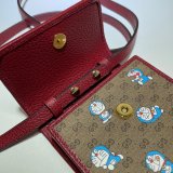 Quality Gucci Fashion X Doraemon Bag 647805 Red