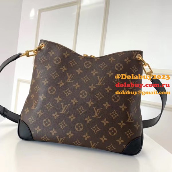 Perfect Louis Vuitton Odéon MM Monogram M45355 Bag Brown