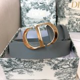 UK Knockoff Christian Dior 3.5CM Multi-color Belts