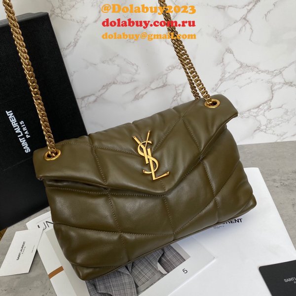 Wholesale 7 Star YSL LOULOU PUFFER HANDBAG 29CM