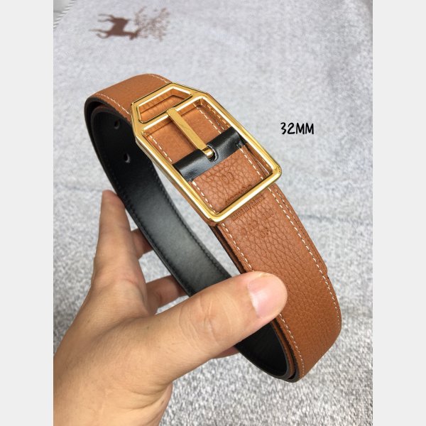 Designer Top Quality LHermes 32mm Belts Online Sale