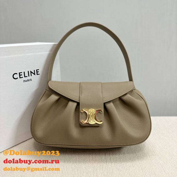 High Quality bag Celine POLLY Triomphe 115633 handbag