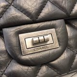 7 Star CC Luxury Lambskin Leather Shoulder Perfect 28CM Black Bag