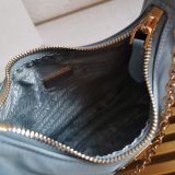 Prada Duplicate Nylon Hobo 1BH204 Knock Off Designer Bag