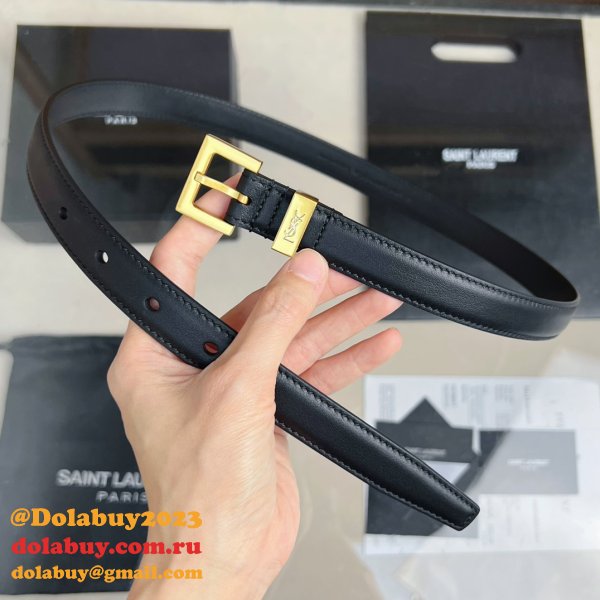 High Quality SAINT LAURENT Top QualityS BELT 20/30MM ONLINE