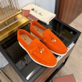 First Copy Loro Piana Fashion 2023 Retro Casual Shoes