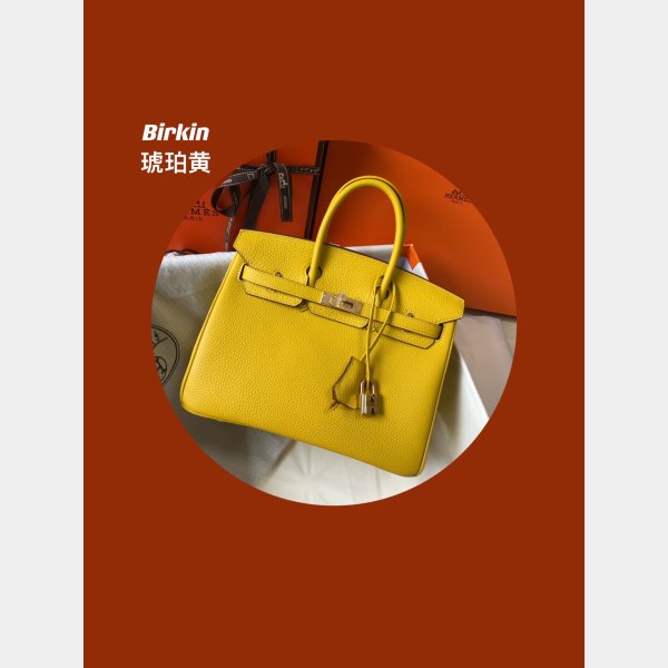 Quality Hermes Birkin UK 25CM TOGO Leather Handbags UK